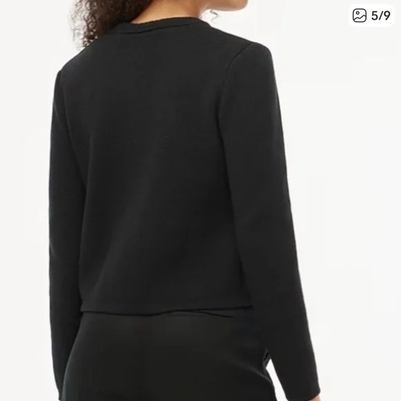 J. Crew Cotton Lady Sweater size L - Picture 4 of 9